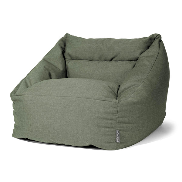 Puff Maya - Sunbrella Verde oliva 01