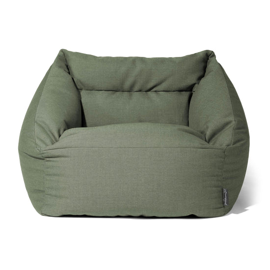 Puff Maya - Sunbrella Verde oliva 02