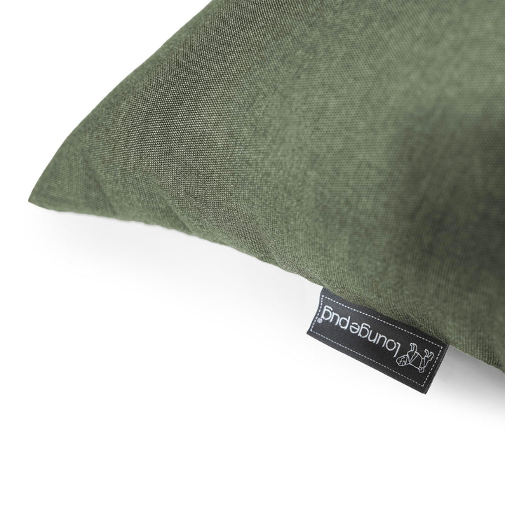 Puff Pera 'Relajarse' Exterior - Sunbrella Verde oliva 02
