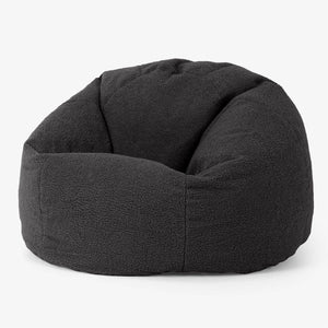 Puff Redondo - Boucle Grafito