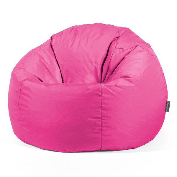 Puff Redondo - Fácil Cuidado Exterior Rosa 01