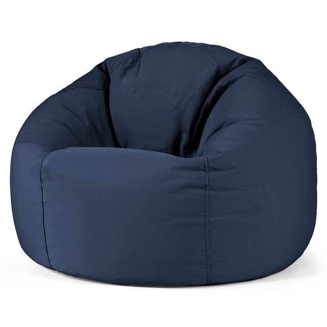Puff Redondo - Olefin Azul Marino 01