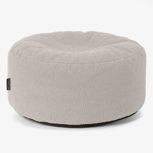 Puff Taburete - Boucle Marfil