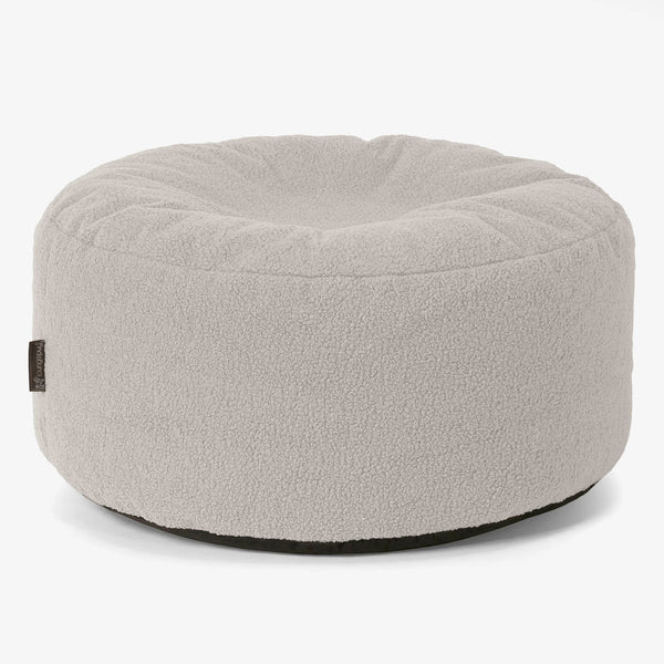 Puff Taburete - Boucle Marfil 01