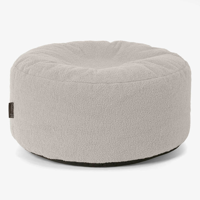 Puff Taburete - Boucle Marfil 01