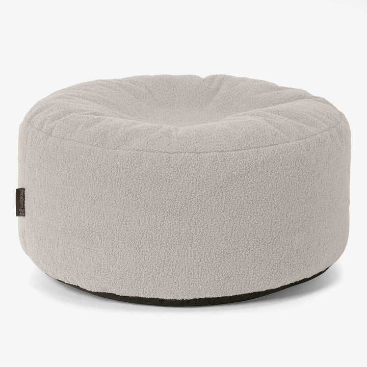 Puff Taburete - Boucle Marfil 01