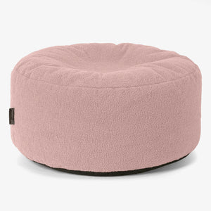 Puff Taburete - Boucle Rosa