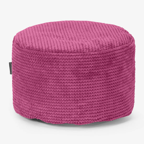 Reposapiés Redondo - Pompón Rosa 01