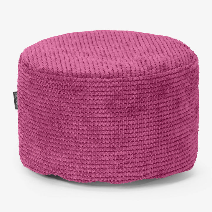 Reposapiés Redondo - Pompón Rosa 01