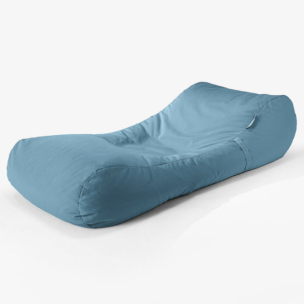 Big Bertha Original, SoleiStorm™ Ultra 2000 h+ Puff Chaise-longue, Olefin Bebé Azul