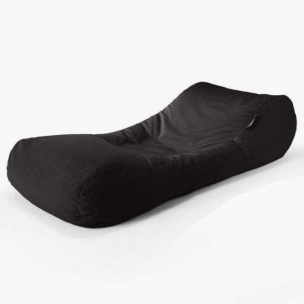 Big Bertha Original, SoleiStorm™ Ultra 2000 h+ Puff Chaise-longue, Olefin Negro