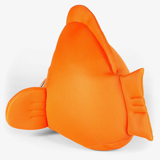 Big Bertha Original - Pez Payaso Puf Juguete de Piscina - Naranja - Puff Piscina