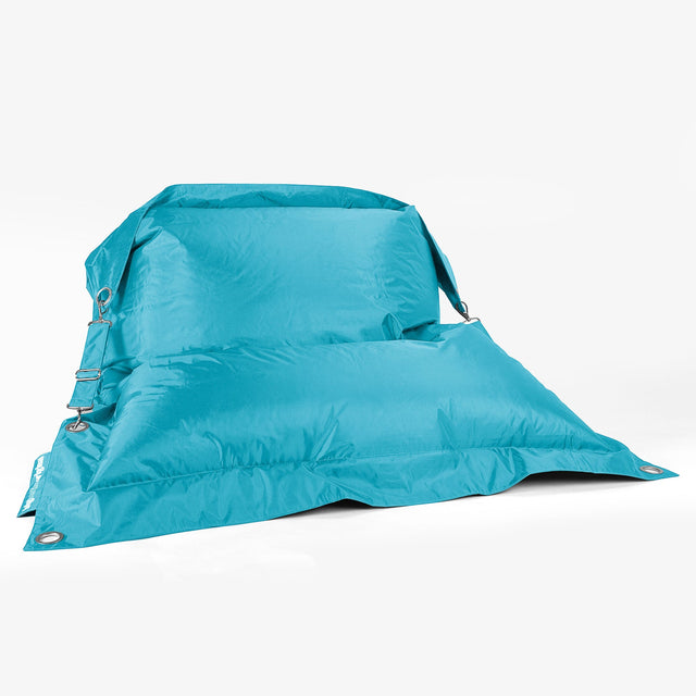 Puff Gigante Cama XXL 'Con Correas' - SmartCanvas™ Agua 01