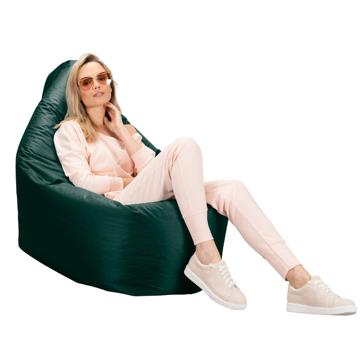 Big Bertha Original - Puff Gigante Cama XXL, Puf - Verde oscuro