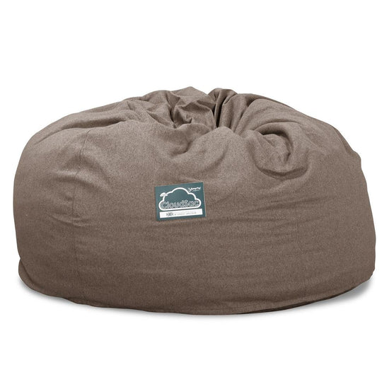 Lounge Pug, CloudSac 1010 XXL, Sofá Puf Viscoelástico XXL, Lana de Interalli Galleta