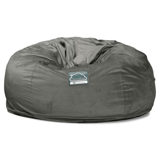 Lounge Pug, CloudSac 1010 XXL, Sofá Puf Viscoelástico XXL, Terciopelo Grafito