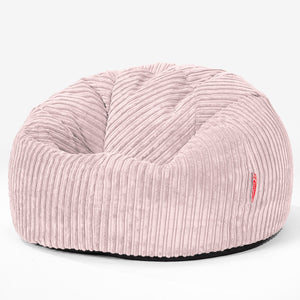 CloudSac 200 Kids Puf Gigante Viscoelástico Infanti 2-12 años - Pana Clásica Rosa Claro