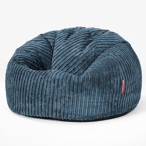 CloudSac 200 Kids Puf Gigante Viscoelástico Infanti 2-12 años - Pana Clásica Azul marino