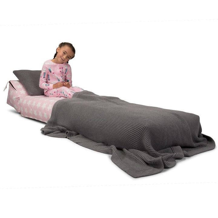 Lounge Pug, Avery, Futón, Estampado Para Niños Estrellas Rosa