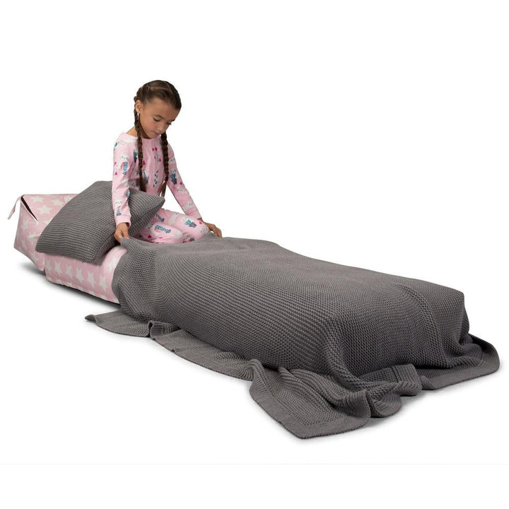 Lounge Pug, Avery, Futón, Estampado Para Niños Estrellas Rosa