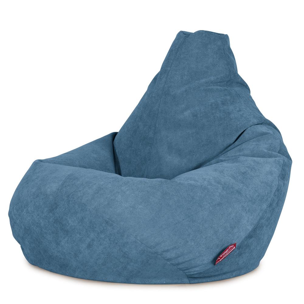LOUNGE PUG - Silla De Juego Puf - Tejido de Rejilla - Egeo Azul