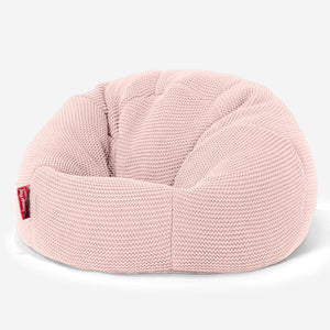 Puff Redondo Infantil 1-5 años - Ellos Punto grueso Bebé rosa