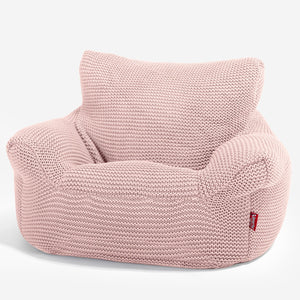 Puff Sillón para niños 1-3 años - Ellos Punto grueso Bebé rosa