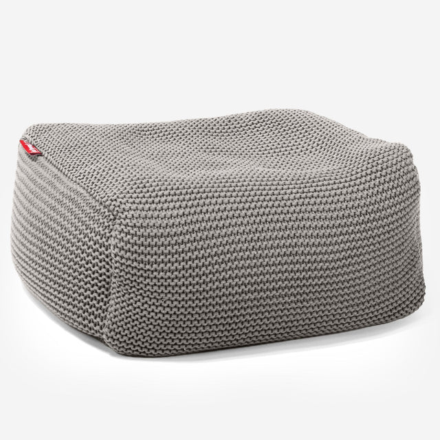 LOUNGE PUG - Escabel - Ellos Punto Grueso Gris