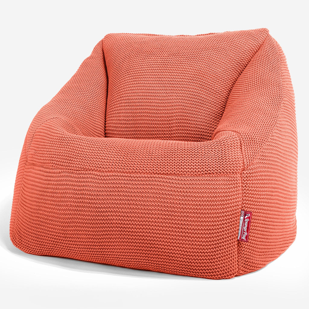 Lounge Pug - Ellos Punto Grueso - Puf Nautilus - Puff Sillón - Coral
