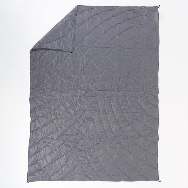 LOUNG PUG, Manta con Relleno para Exteriores, Gris