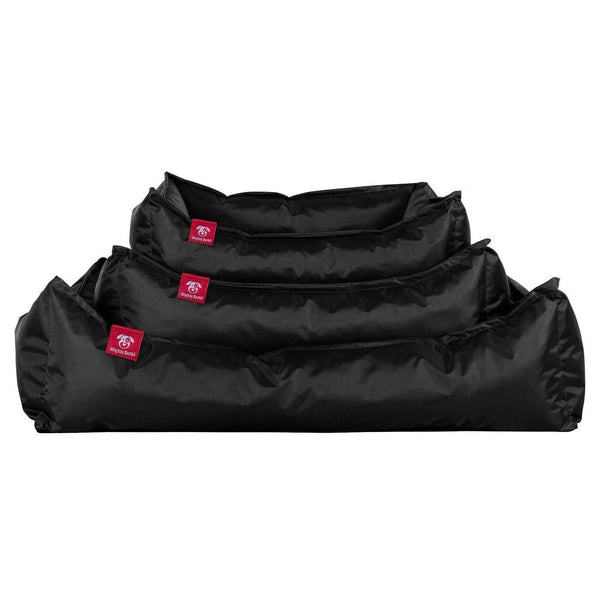 "El Nido Por Mighty-Bark" - Ortopédica Cama Para Perros, Cama Pero, Pequeña, Medio, Grande - Impermeable Negro