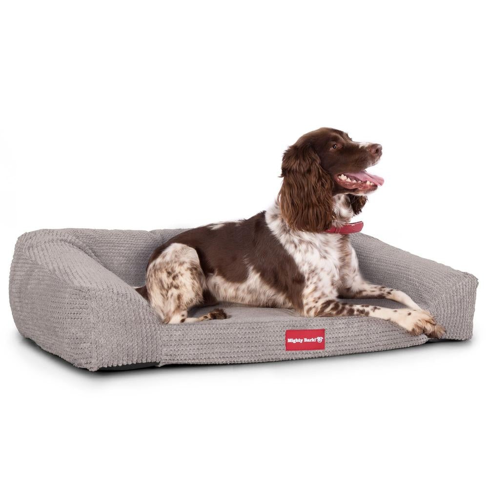 "El Sofá Por Mighty-Bark" - Ortopédica Sofá Para Perros, Cama Pero, Pequeña, Medio, Grande - Pompón Visón