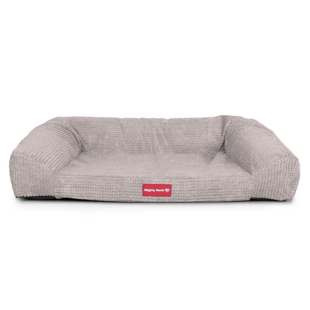 "El Sofá Por Mighty-Bark" - Ortopédica Sofá Para Perros, Cama Pero, Pequeña, Medio, Grande - Pompón Visón