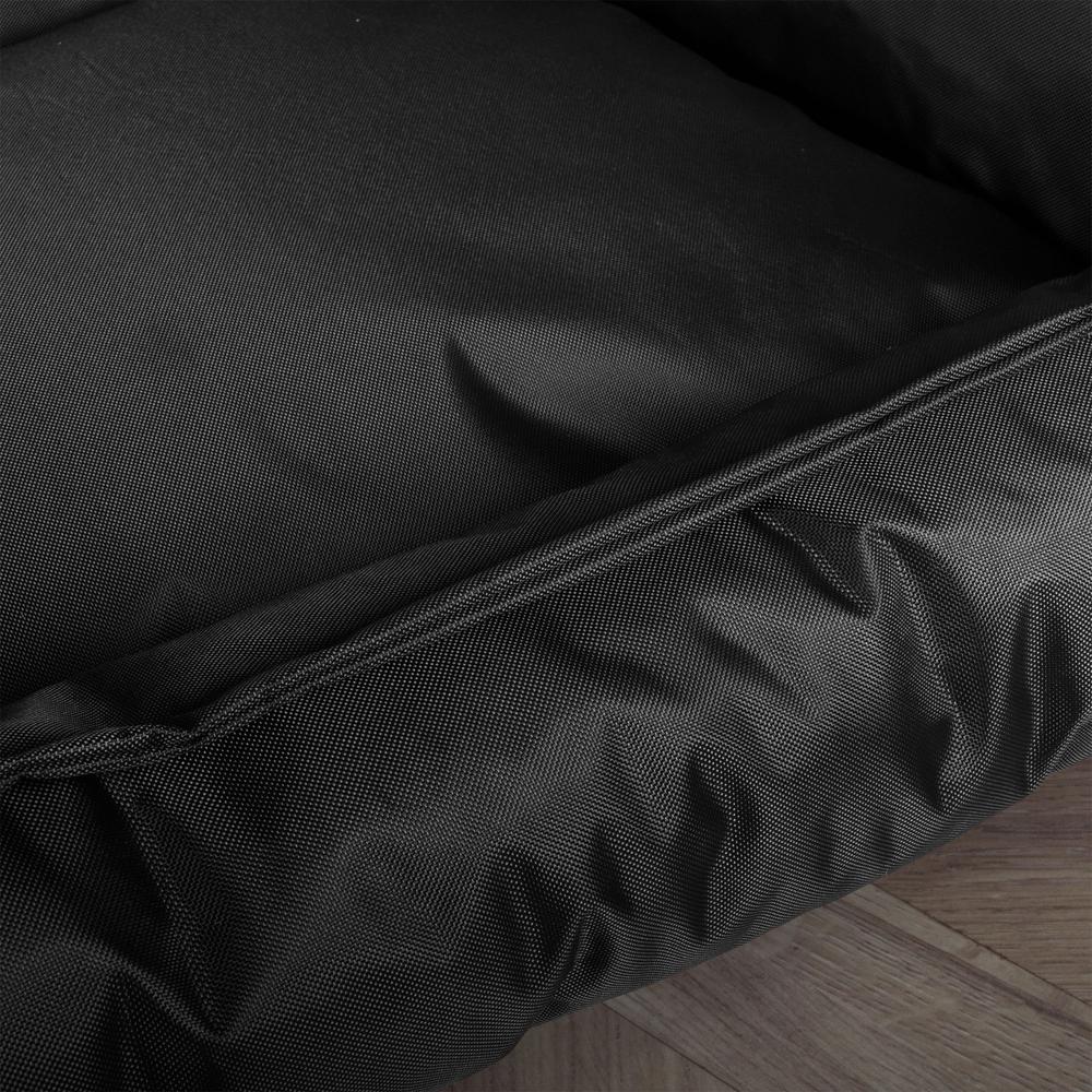 "El Nido Por Mighty-Bark" - Ortopédica Cama Para Perros, Cama Pero, Pequeña, Medio, Grande - Impermeable Negro