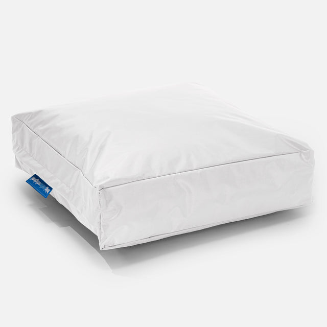 Cojín de Piso Grande Exterior - SmartCanvas™ Blanco 01