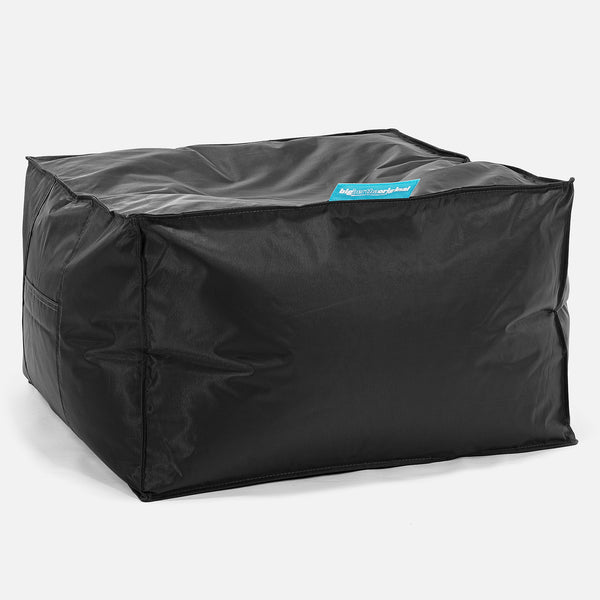 SmartCanvas™ Puf Cuadrado Grande - Negro 01