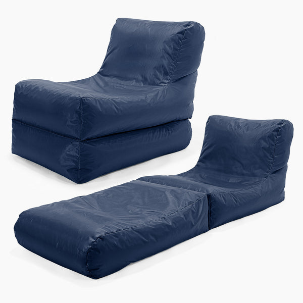 SmartCanvas™ Puf Hamaca - Azul Marino 01