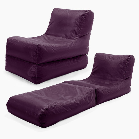SmartCanvas™ Puf Hamaca - Morado 01