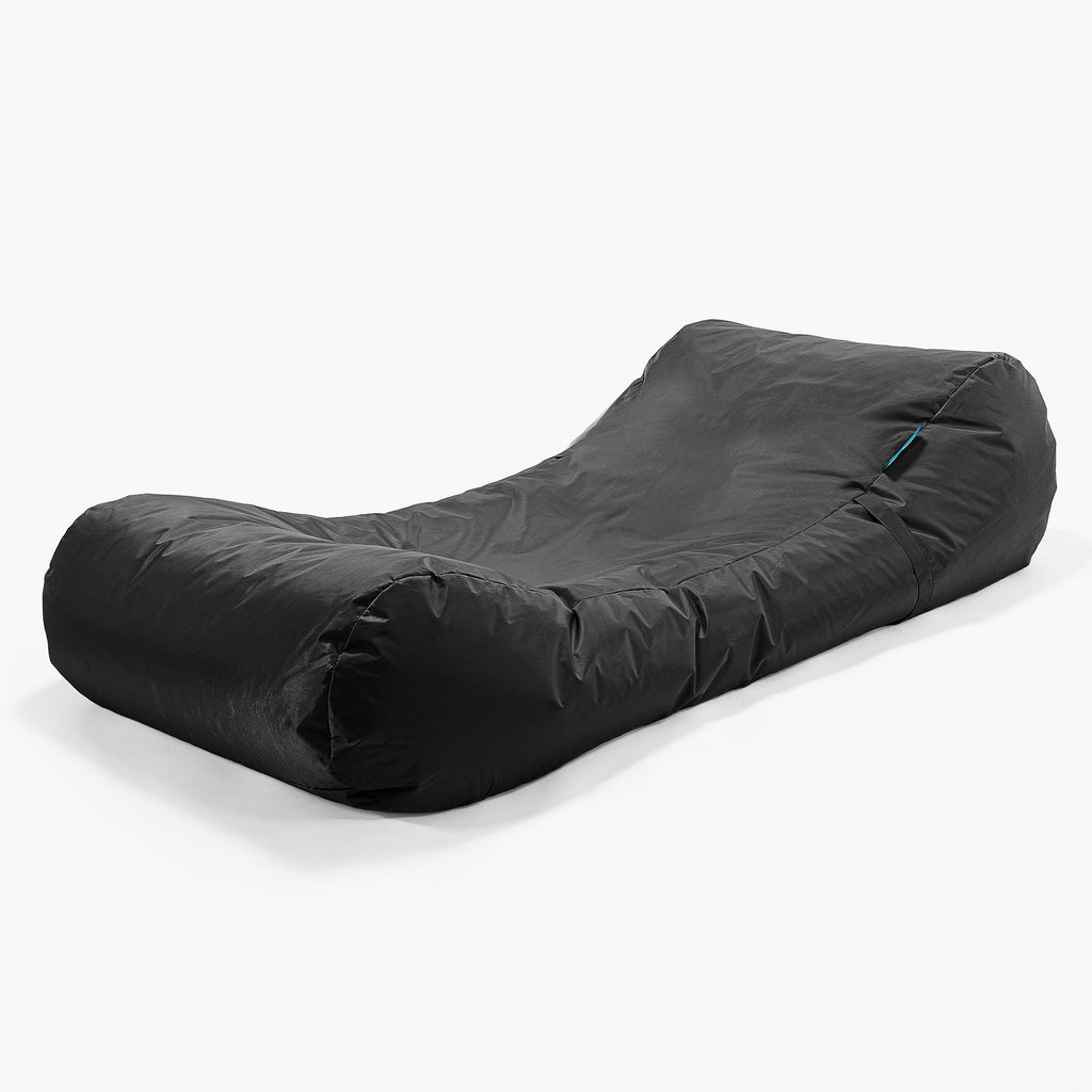 SmartCanvas™ Puff Chaise-longue - Negro 01