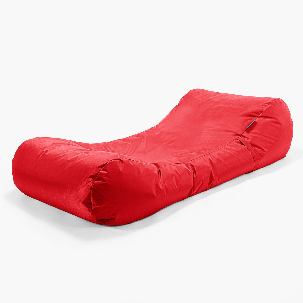 SmartCanvas™ Puff Chaise-longue - Rojo 01