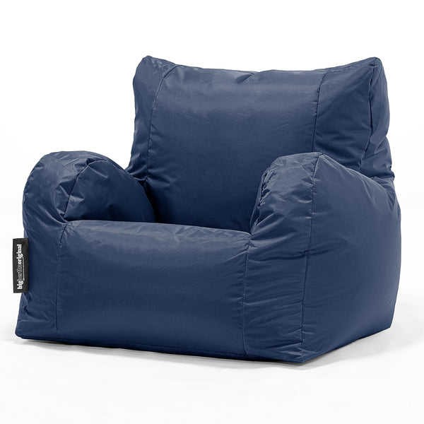 SmartCanvas™ Puff Sillón, Puf - Azul Marino 01