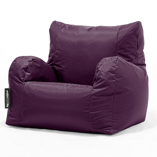 Puff Sillón, Puf - SmartCanvas™ Morado 01