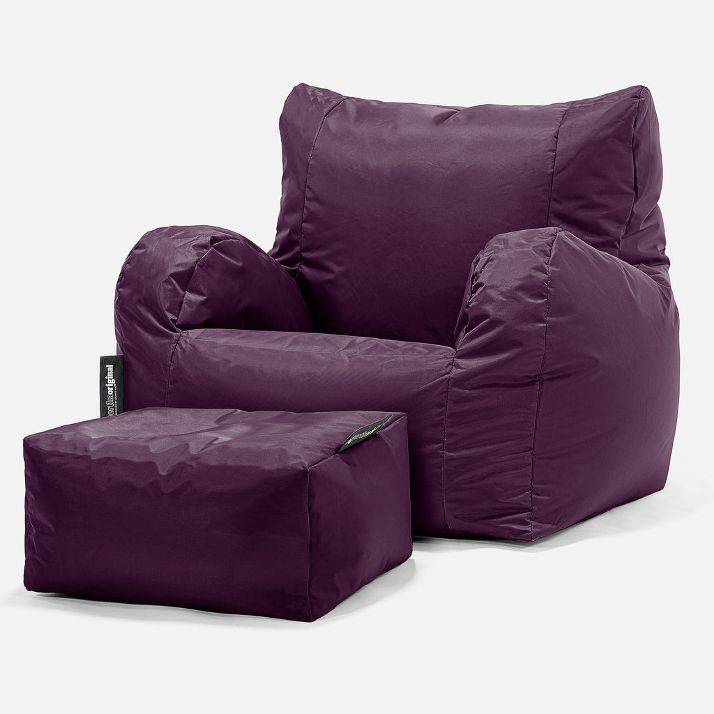 SmartCanvas™ Puff Sillón, Puf - Morado 02