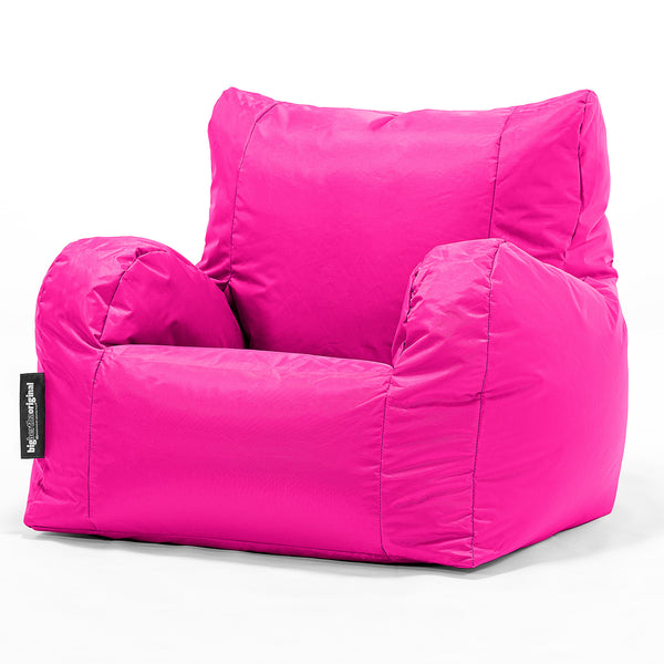 SmartCanvas™ Puff Sillón, Puf - Rosa Ciruela 01