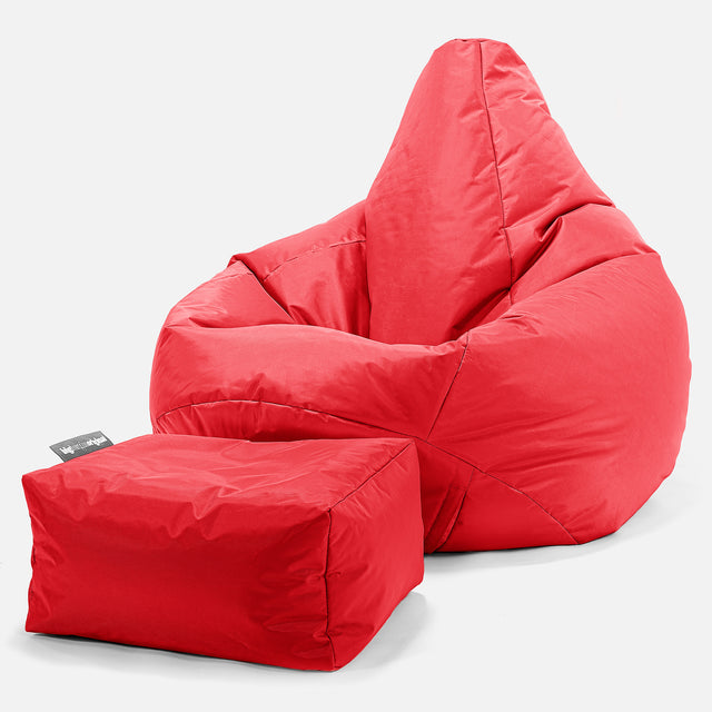 SmartCanvas™ Silla De Juego Puff - Rojo 01