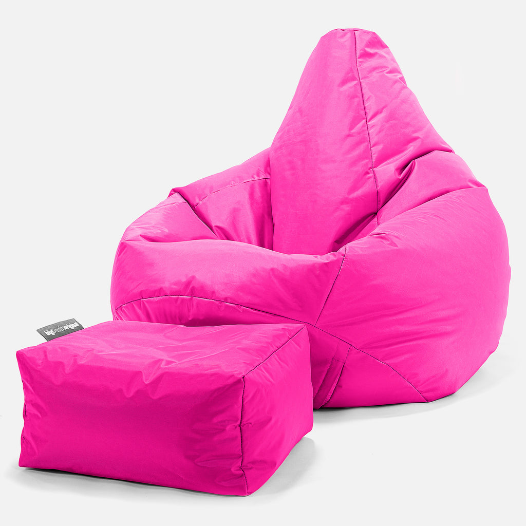 SmartCanvas™ Silla De Juego Puff - Rosa Ciruela 01