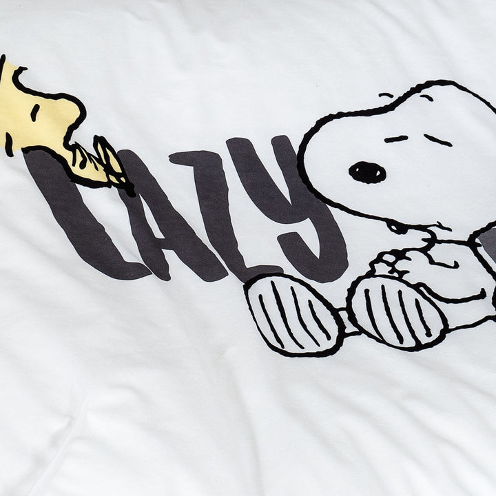 Charlie Brown y Snoopy Cama Encorvada para Perros Grande - Días Flojos 03