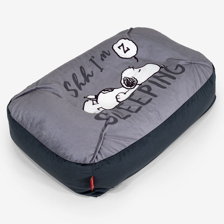 Charlie Brown y Snoopy Cama Encorvada para Perros Mediana - Siesta 01