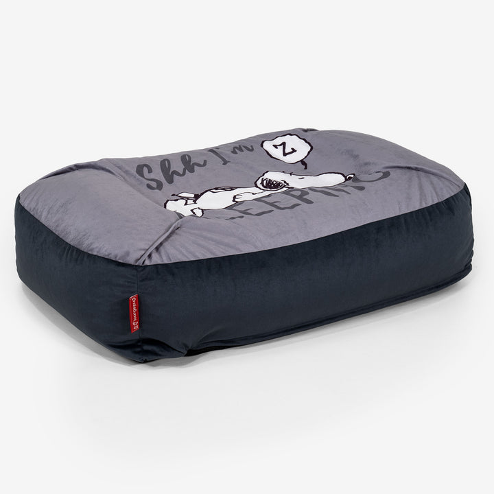 Charlie Brown y Snoopy Cama Encorvada para Perros Mediana - Siesta 02