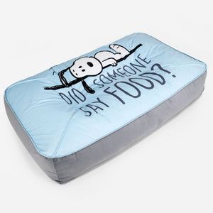 Charlie Brown y Snoopy Cama Encorvada para Perros XL - Hambriento